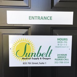Sunbelt Medical Supply & Oxygen