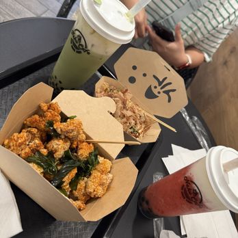 Neko Cafe - Popcorn chicken and takoyaki - Bubble Tea Near Me - Riverside, California