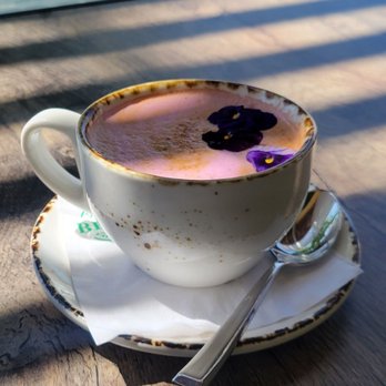 BB Cafe & Catering - Lavender latte and favorite thing in their menu! - Cafes Near Me - Burbank, California BB Cafe & Catering - Lavender latte and favorite thing in their menu! - Cafes Near Me - Burbank, California