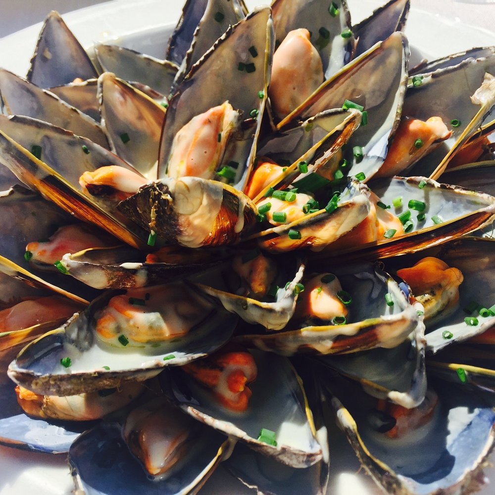 Fragata - Mejillones en crema de txacoli - Spanish Near Me - Sitges, B Fragata - Mejillones en crema de txacoli - Spanish Near Me - Sitges, B