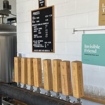 Grain & Grit Beer Co. - a row of beer taps - Breweries Near Me - Hamilton, Ontario Grain & Grit Beer Co. - a row of beer taps - Breweries Near Me - Hamilton, Ontario