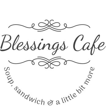 Blessing's Cafe - a black and white logo - Breakfast & Brunch Near Me - Pavilion, New York