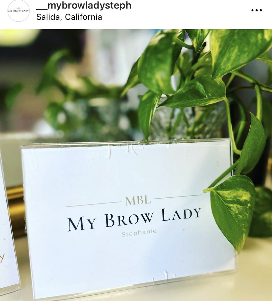 My Brow lady Logo