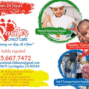 Pasitos Child care - Child Care & Day Care Near Me - Los Angeles, California Pasitos Child care - Child Care & Day Care Near Me - Los Angeles, California