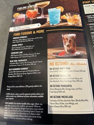 Menu photo 5 Ford's Garage Boynton Beach Boynton Beach, FL