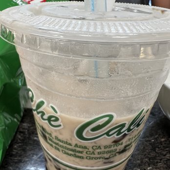 Banh Mi Che Cali - Grass jelly drink - Vietnamese Near Me - Fullerton, California Banh Mi Che Cali - Grass jelly drink - Vietnamese Near Me - Fullerton, California