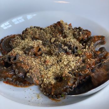Il Nido - Cresta di gallo Nero alla Siciliano (squid ink spicy pasta) - Italian Near Me - Seattle, Washington Il Nido - Cresta di gallo Nero alla Siciliano (squid ink spicy pasta) - Italian Near Me - Seattle, Washington