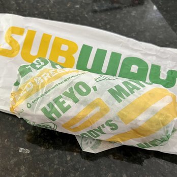 Subway - a sandwich wrapped in a plastic wrapper - Sandwiches Near Me - Pacific, Missouri