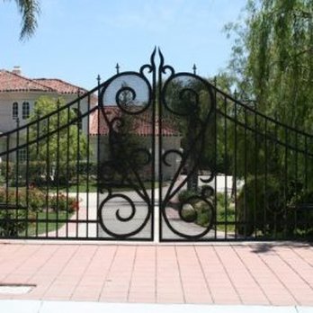 1st Class Access Control - Custom Designed Iron Swinging Gate - Garage Door Services Near Me - Simi Valley, California 1st Class Access Control - Custom Designed Iron Swinging Gate - Garage Door Services Near Me - Simi Valley, California