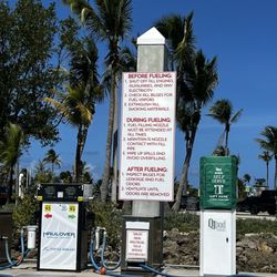 Haulover Marine Center - Time to re-fuel the boat.