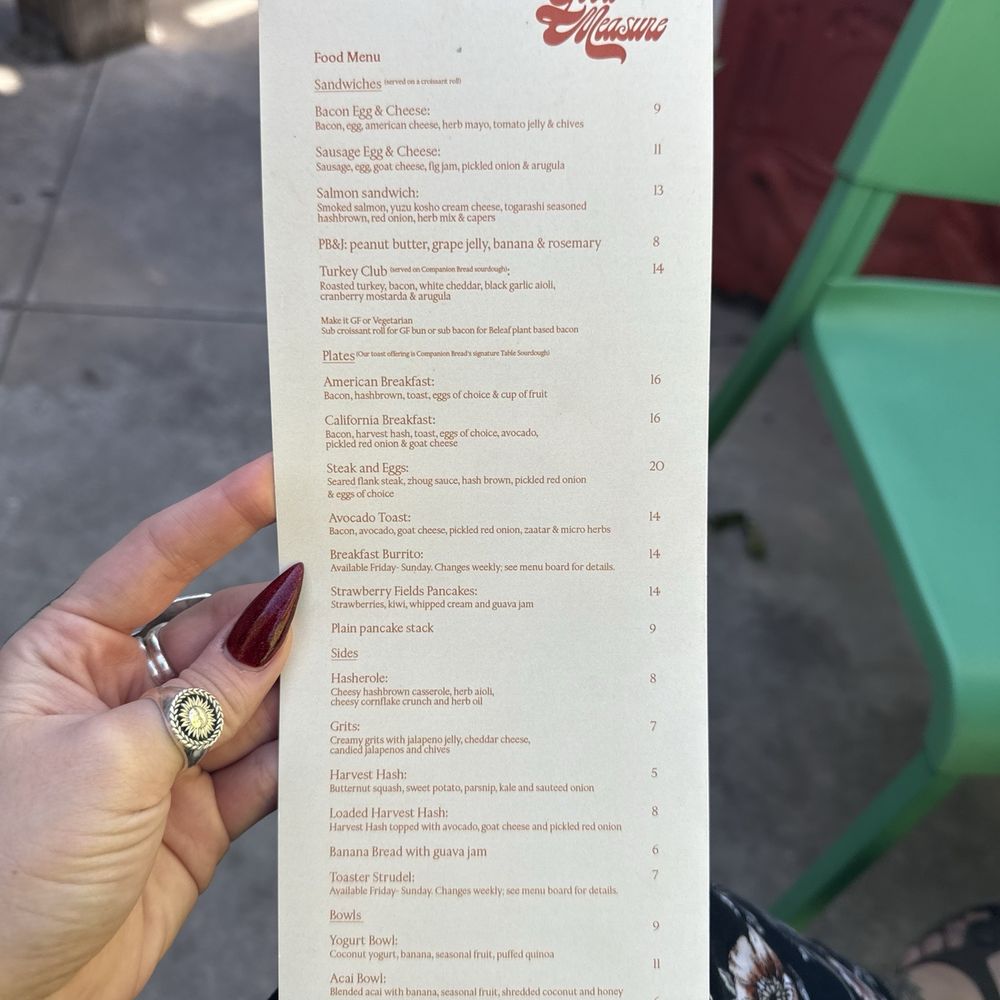 Menu Menu