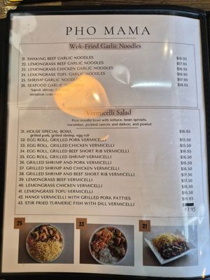 Menu photo 5 Pho Mama Fremont, CA Menu photo 5 Pho Mama Fremont, CA
