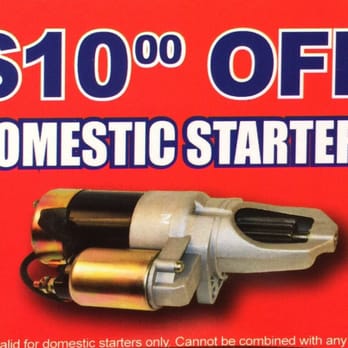 Cano Starters and Alternators - Take $10 off domestic starters! - Auto Parts & Supplies Near Me - Chicago, Illinois