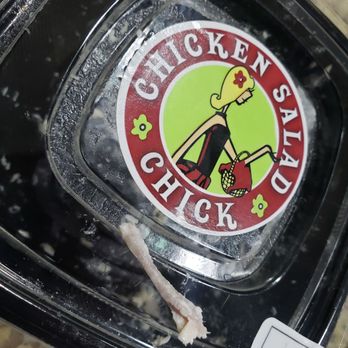 Chicken Salad Chick - Inch long bone in the chicken salad tub mix - Sandwiches Near Me - Missouri City, Texas