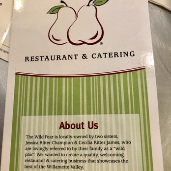 Wild Pear - Enjoyed reading how the place got its name. - Cafes Near Me - Salem, Oregon Wild Pear - Enjoyed reading how the place got its name. - Cafes Near Me - Salem, Oregon
