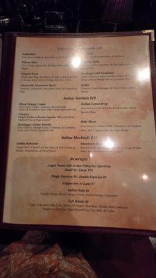 Menu photo 3 The Bootlegger Italian Bistro Las Vegas, NV Menu photo 3 The Bootlegger Italian Bistro Las Vegas, NV