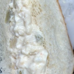 Mayonnaise sandwich
