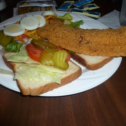 a plate of food on a table