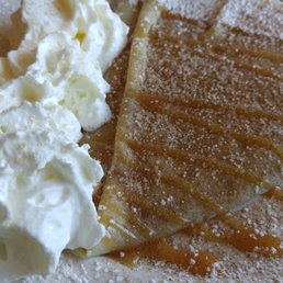 Cinnamon sugar crepe Cinnamon sugar crepe