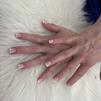 Vivi's Nails & Spa - Here's my French gel manicure, which I love! - Nail Salons Near Me - Farmingdale, New York Vivi's Nails & Spa - Here's my French gel manicure, which I love! - Nail Salons Near Me - Farmingdale, New York