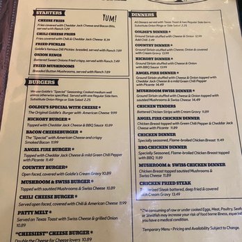 Goldie's Patio Grill - Menu - Fast Food Near Me - Owasso, Oklahoma