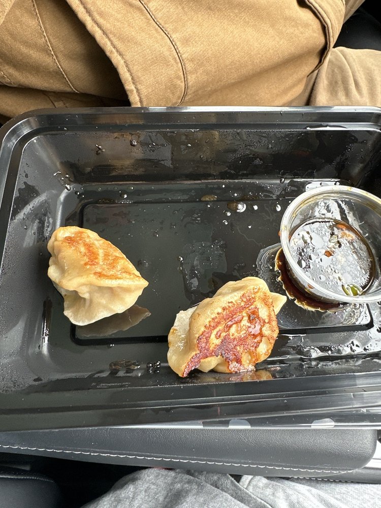 Food from Tong’s Dumpling Bar