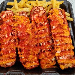 Eggroll Kingz - FLAMING CHEETOS CHICKEN EGGROLL