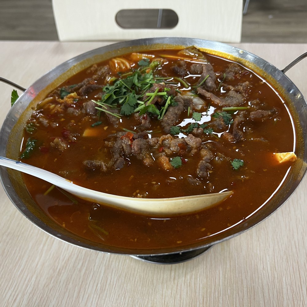 China Kitchen - Beef and vegetable hot pot. - Chinese Near Me - Chamblee, Georgia