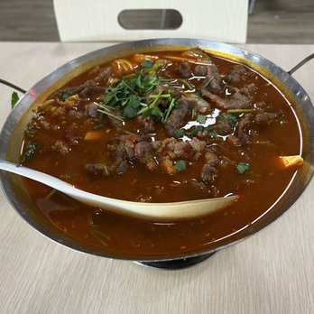 China Kitchen - Beef and vegetable hot pot. - Chinese Near Me - Chamblee, Georgia