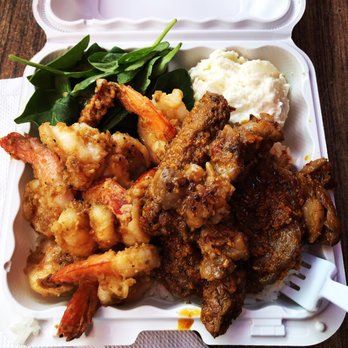Sam's Kitchen - Steak and Shrimp platter is very good - Food Stands Near Me - Honolulu, Hawaii Sam's Kitchen - Steak and Shrimp platter is very good - Food Stands Near Me - Honolulu, Hawaii