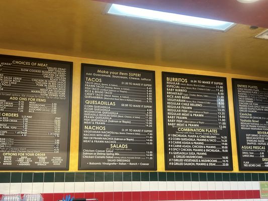 Menu photo 6 La Corneta Taqueria San Francisco, CA