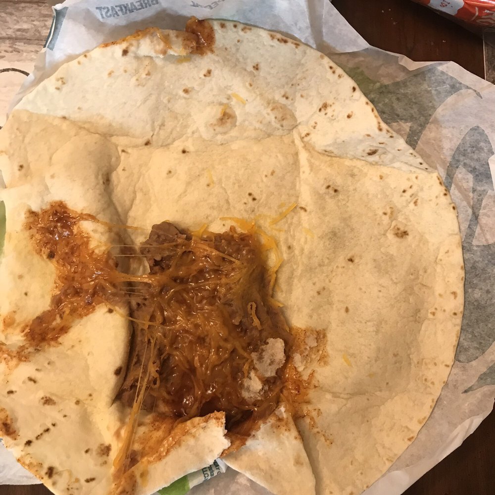 Taco Bell - Almost a bean burrito, but mostly just tortilla. - Fast Food Near Me - Fallon, Nevada