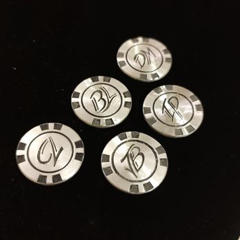 Larson Jewelry Design - Custom made lucky golf ball markers for the golfers in the family. Great gifts for groomsmen too. Cool project! Thanks - Jewelry Near Me - Novi, Michigan Larson Jewelry Design - Custom made lucky golf ball markers for the golfers in the family. Great gifts for groomsmen too. Cool project! Thanks - Jewelry Near Me - Novi, Michigan