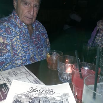 Idle Hour - Dad was dissapointed in the drinks. Too much ice and uncomfortable seating. The floor is uneven inside and out, tripping hazards - American Near Me - Los Angeles, California Idle Hour - Dad was dissapointed in the drinks. Too much ice and uncomfortable seating. The floor is uneven inside and out, tripping hazards - American Near Me - Los Angeles, California