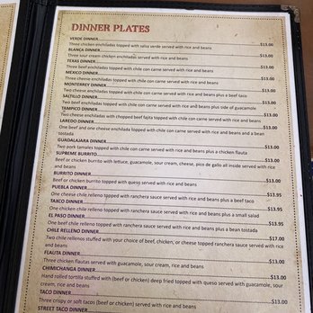 El Pueblito Mexican Cocina - Dinner Menu - Mexican Near Me - Plano, Texas El Pueblito Mexican Cocina - Dinner Menu - Mexican Near Me - Plano, Texas