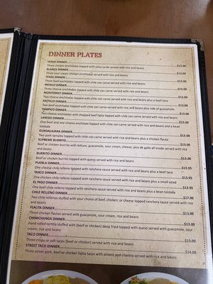 Menu photo 2 El Pueblito Mexican Cocina Plano, TX Menu photo 2 El Pueblito Mexican Cocina Plano, TX
