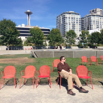 Olympic Sculpture Park - hubby relaxing - Parks Near Me - Seattle, Washington Olympic Sculpture Park - hubby relaxing - Parks Near Me - Seattle, Washington