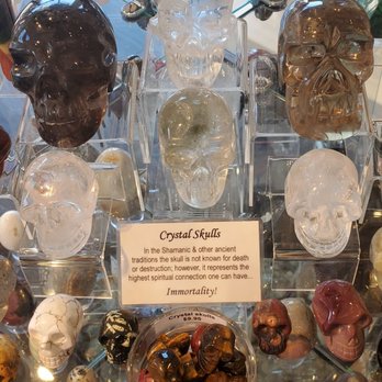 Mystical Bazaar - Skull crystals - Spiritual Shop Near Me - Sedona, Arizona
