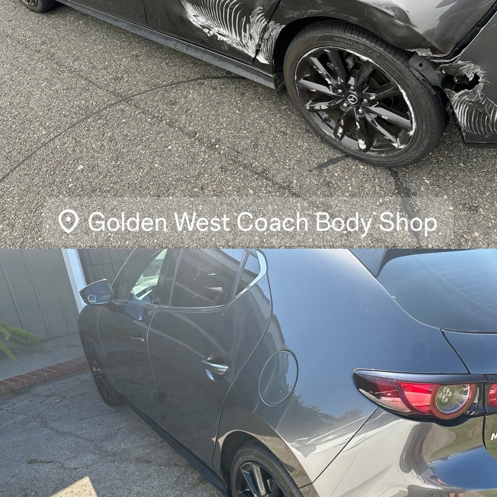 Golden West Coach Auto Body - Before and after. - Body Shops Near Me - Whittier, California