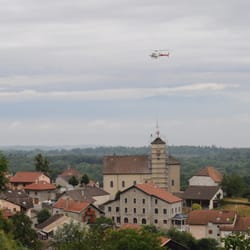 zinguerie petitjean - Fabrication et pose de l'epis plus la crois de l'eglise de le lyaud "tres belle réalisation"