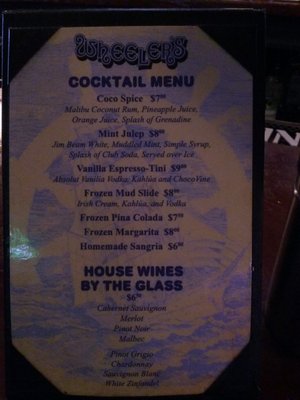 Menu photo 8 Wheeler's Restaurant Brooklyn, NY Menu photo 8 Wheeler's Restaurant Brooklyn, NY