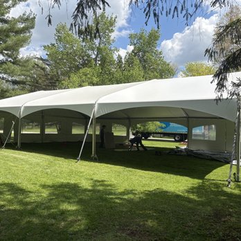 Acc Party Rental - Our ACC 40x60, ready for a party! - Party Supplies Near Me - Hilliard, Ohio