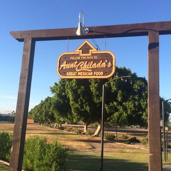 Aunt Chilada's - Sign to restaurant from resort - Mexican Near Me - Tempe, Arizona Aunt Chilada's - Sign to restaurant from resort - Mexican Near Me - Tempe, Arizona