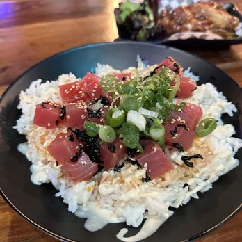 Gu Ramen Taps & Tapas - Spicy Tuna Poke Rice Bowl - Ramen Near Me - Long Beach, California Gu Ramen Taps & Tapas - Spicy Tuna Poke Rice Bowl - Ramen Near Me - Long Beach, California