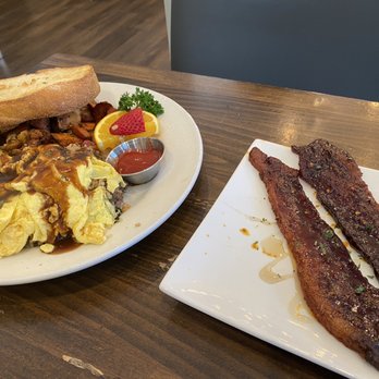 Sweet Maple - SM Omurice and Millionaire's Bacon - American Near Me - San Francisco, California