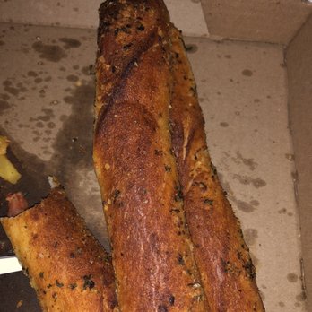 Gianni's Pizza - Hard & dry garlic breadsticks, waste of money. - Italian Near Me - Monterey, California
