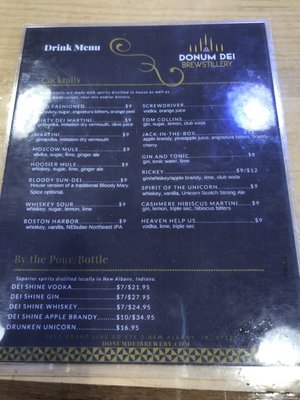 Menu photo 4 Donum Dei Brewery New Albany, IN Menu photo 4 Donum Dei Brewery New Albany, IN