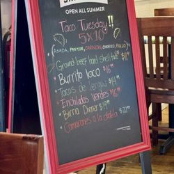 Specials menu