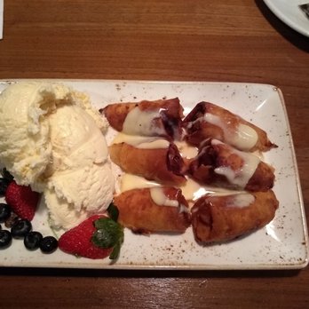 P.F. Chang's - Fried banana spring rolls and pineapple ice cream. So good. - Chinese Near Me - Lone Tree, Colorado P.F. Chang's - Fried banana spring rolls and pineapple ice cream. So good. - Chinese Near Me - Lone Tree, Colorado