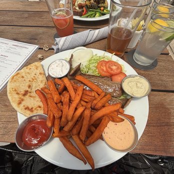 Hungry's - Gyro Gyros Plate w/Hand-Cut Fries - New American Near Me - Houston, Texas